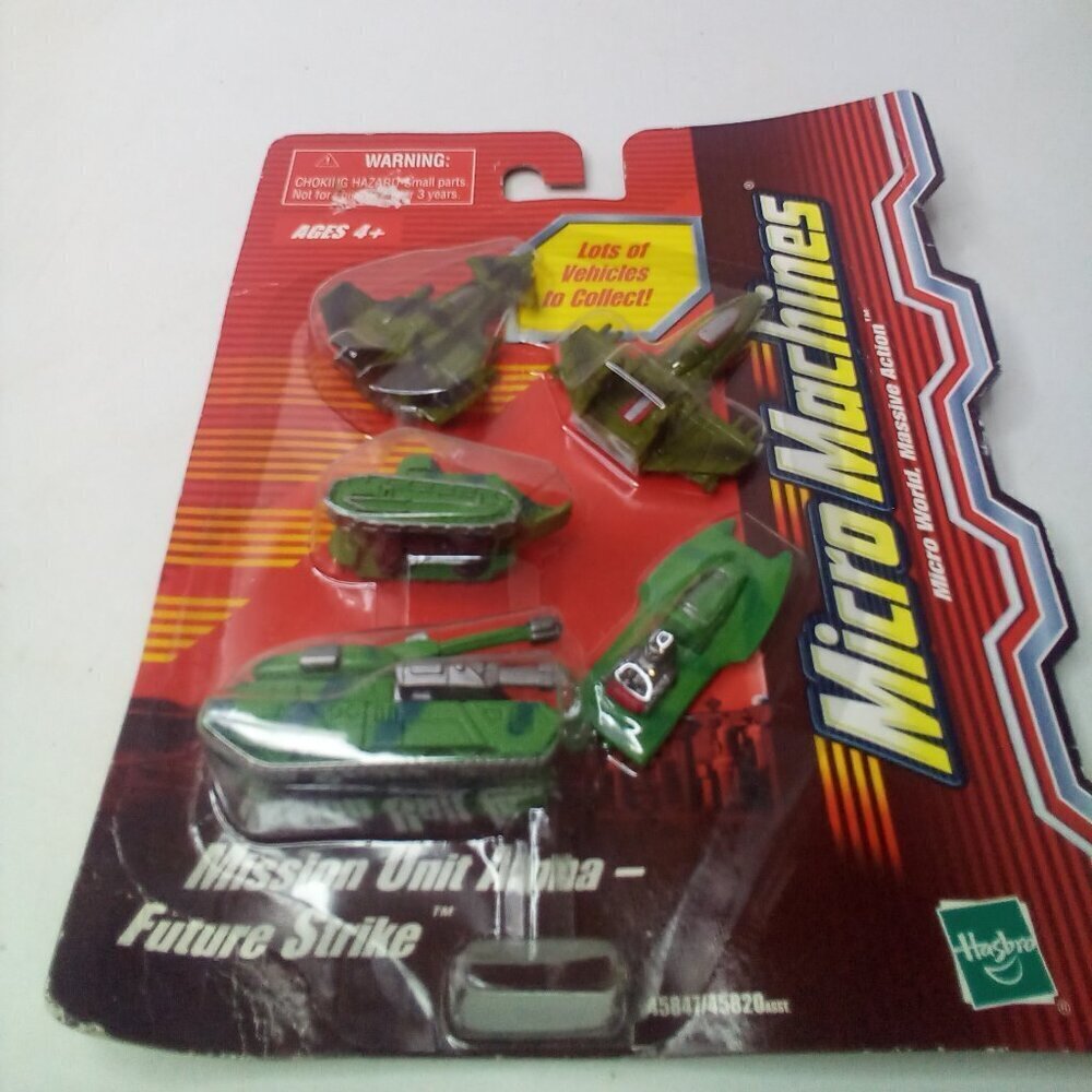 Hasbro Micro Machines 2003 Mission Unit Alpha Future Strike Set